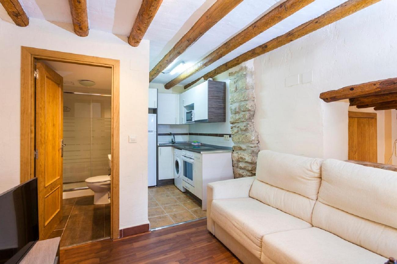 Apartamentos Casa Samper Santa Eulalia de Gallego Phòng bức ảnh